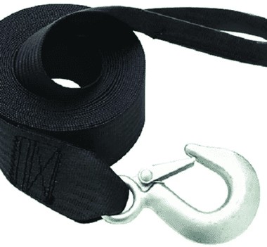 Correa de Cabrestante de 2 “x 20 pies con Extremo de Bucle SEACHOICE
